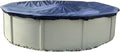 Winter Block Pool Cover for Above Ground Round Pool, 24 ft Includes Winch and Cable