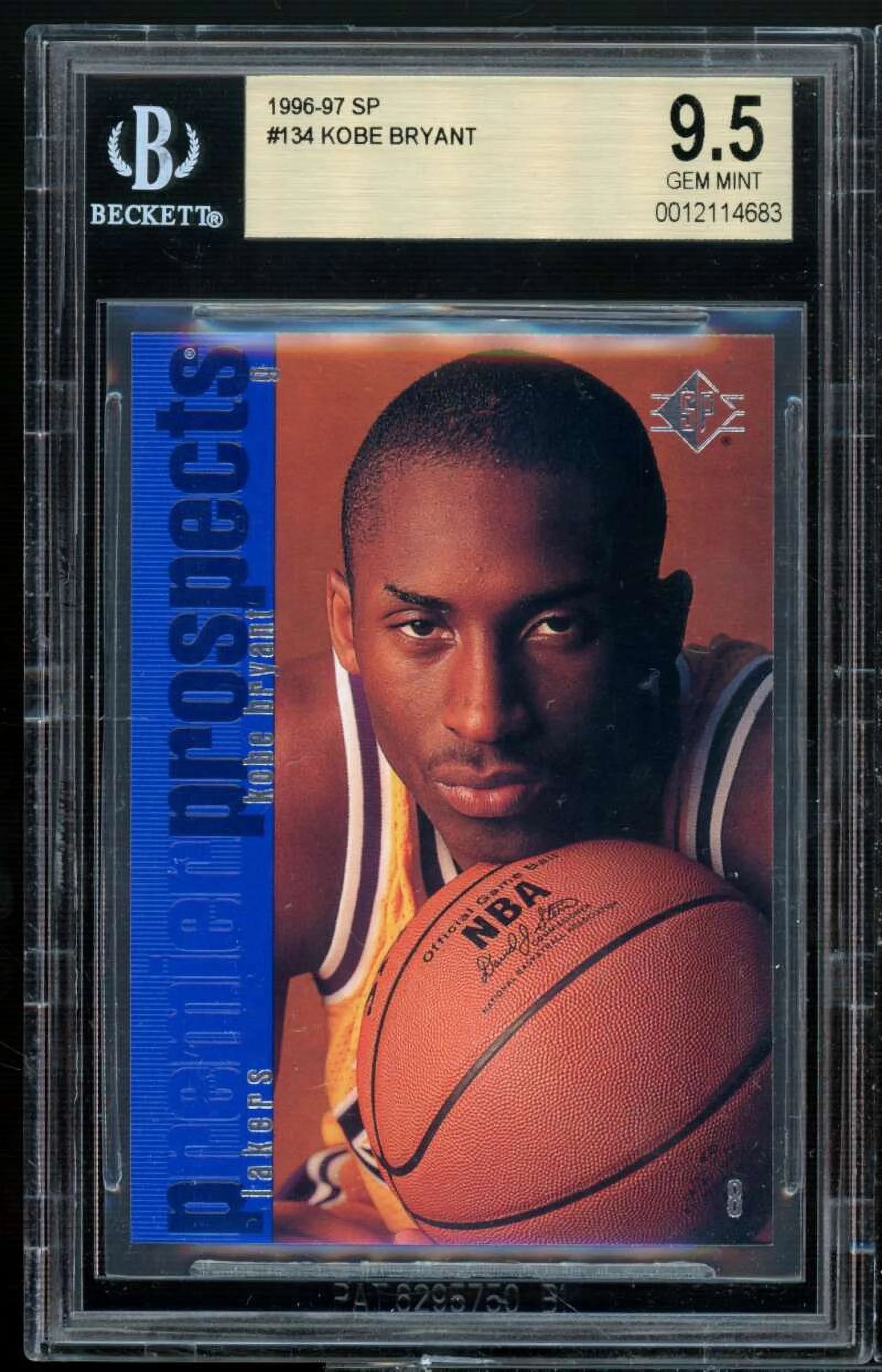 Kobe Bryant Rookie Card 1996-97 SP #134 BGS 9.5