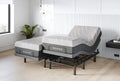 Sven &amp; Son Split King Adjustable Bed Base Frame (Head Tilt) + 14\u201D Luxury Cool Gel Memory Foam Mattress  Head &amp; Foot USB Ports  Zero Gravity  Interactive Dual Massage  Wireles