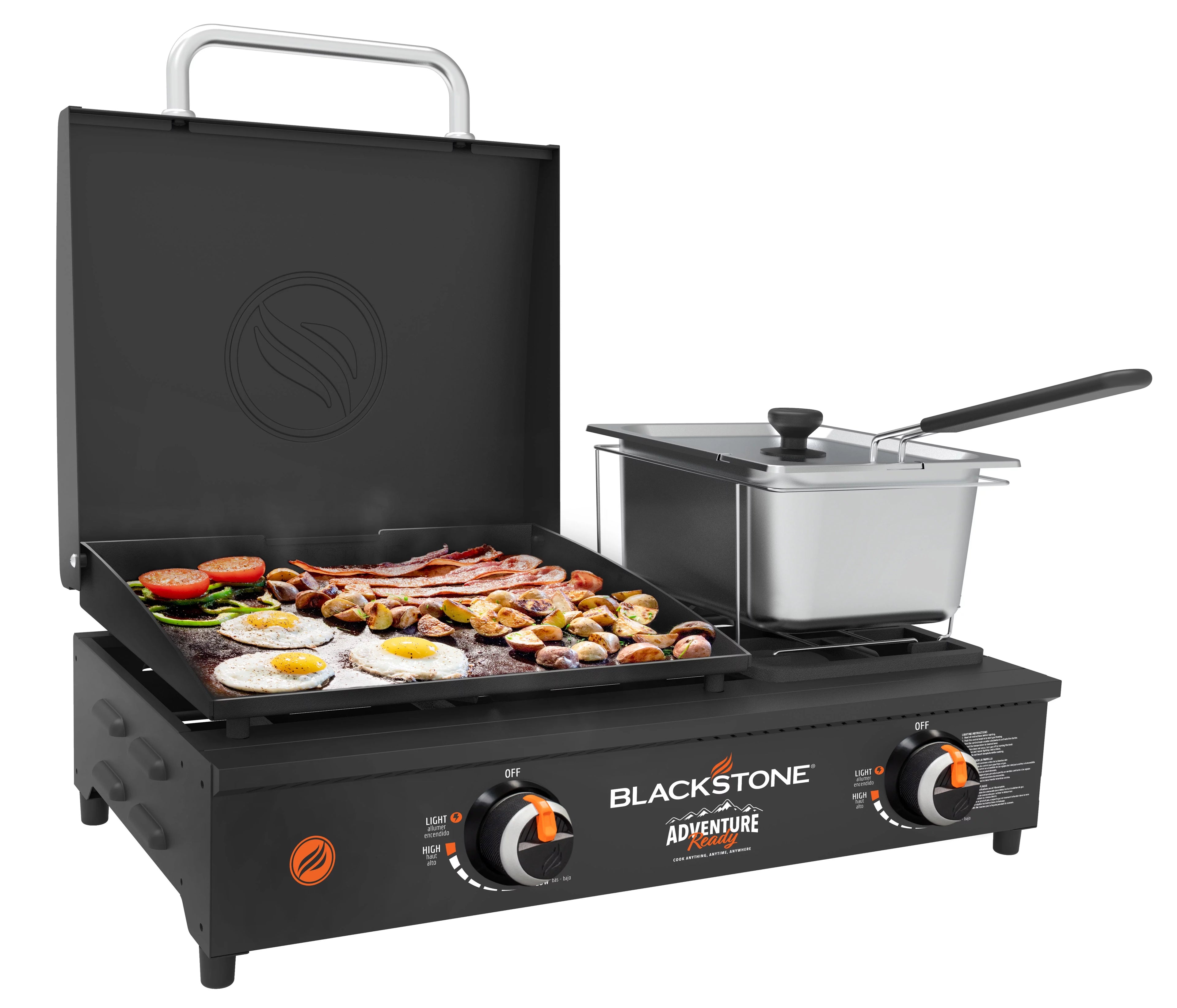Blackstone Adventure Ready 17 Tabletop Griddle Combo with Fryer