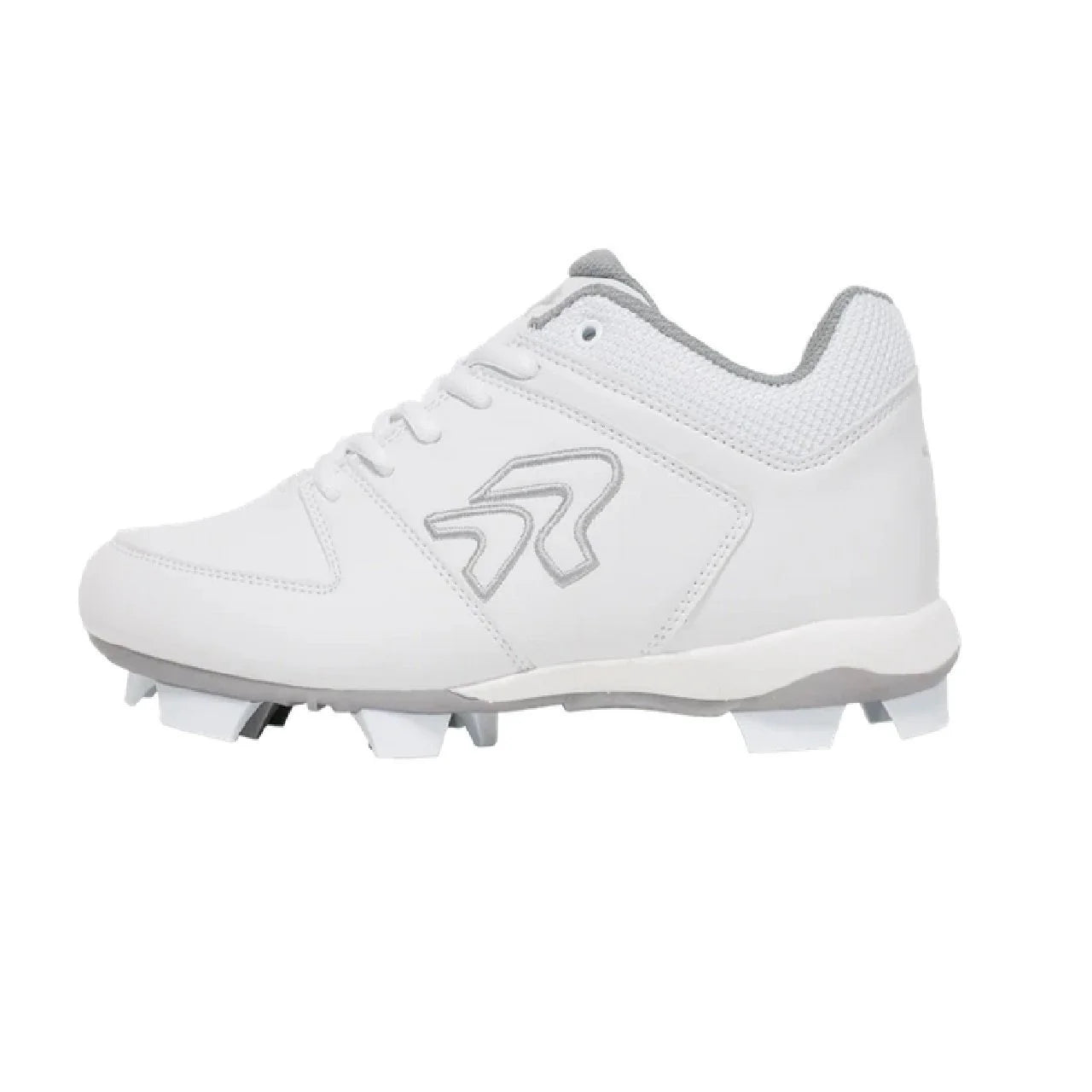 Ringor Flite Molded Women's Softball Cleats- White