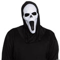 Fun World  Adult Ghost Mask with Black Shroud