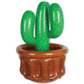 Party Central Pack of 6 Inflatable Green Potted Cactus Refreshment Coolers 26