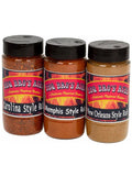 BBQ BROS RUBS {Southern Style} - Ultimate Barbecue Spices Seasoning Set - Use for Grilling, Cooking, Smoking - Meat Rub, Dry Marinade, Rib Rub - Backed with 100% Customer Guarantee