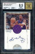 Kobe Bryant 2000-01 UD Pros Prospects Signature Jerseys #KB BGS 8.5 (9 9 9.5 8)