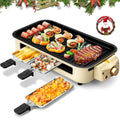 Flectric Smokeless Indoor Grill Non-StickCking Remoab Pate Ptabe Kan BBODishwasher Safe.