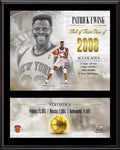 Patrick Ewing New York Knicks 12 x 15 Hardwood Classic Sublimated Player Plaque