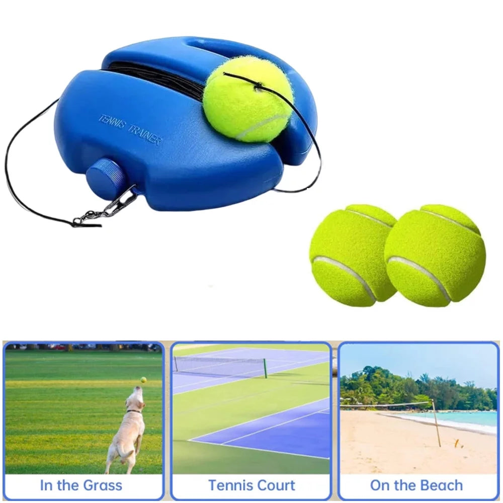 Take Your Tennis Training to the Next Level with JahyShow Portable Rebounder - SKU: W1068US