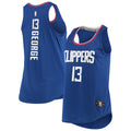 Women's Fanatics Branded Paul George Royal LA Clippers Fast Break Player Movement Jersey Tank Top