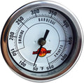 LavaLock? 3 Adjustable Gas Charcoal Smoker Pit Grill BBQ Thermometer Electric Heavy Duty Stainless 2.5 stem