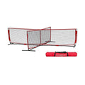 PowerNet Portable 4-Way Soccer Tennis Net 12x12 Ft for Multiplayer Use (1163)