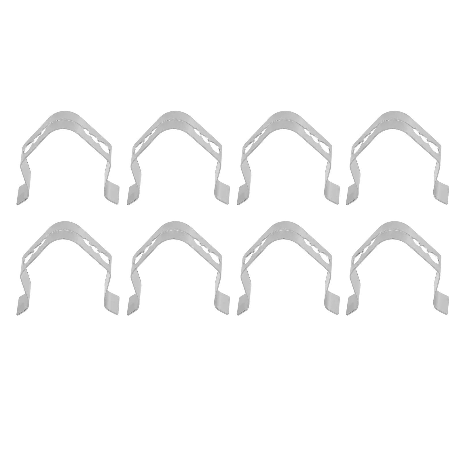Dekaim Barbecue Probe Clip 8Pcs Universal Meat Thermometer Probe Clip Holder for Ambient Temperature Readings BBQ Oven Grill Tool